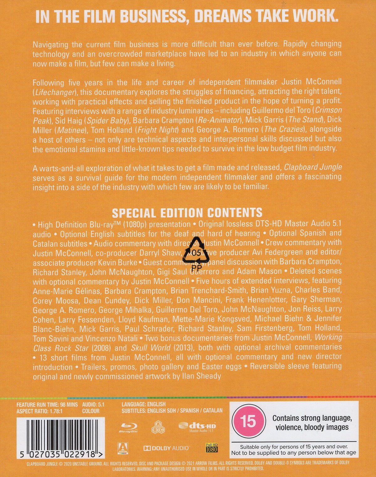 Clapboard Jungle (ej svensk text) (Bluray) Kvarnvideo.se