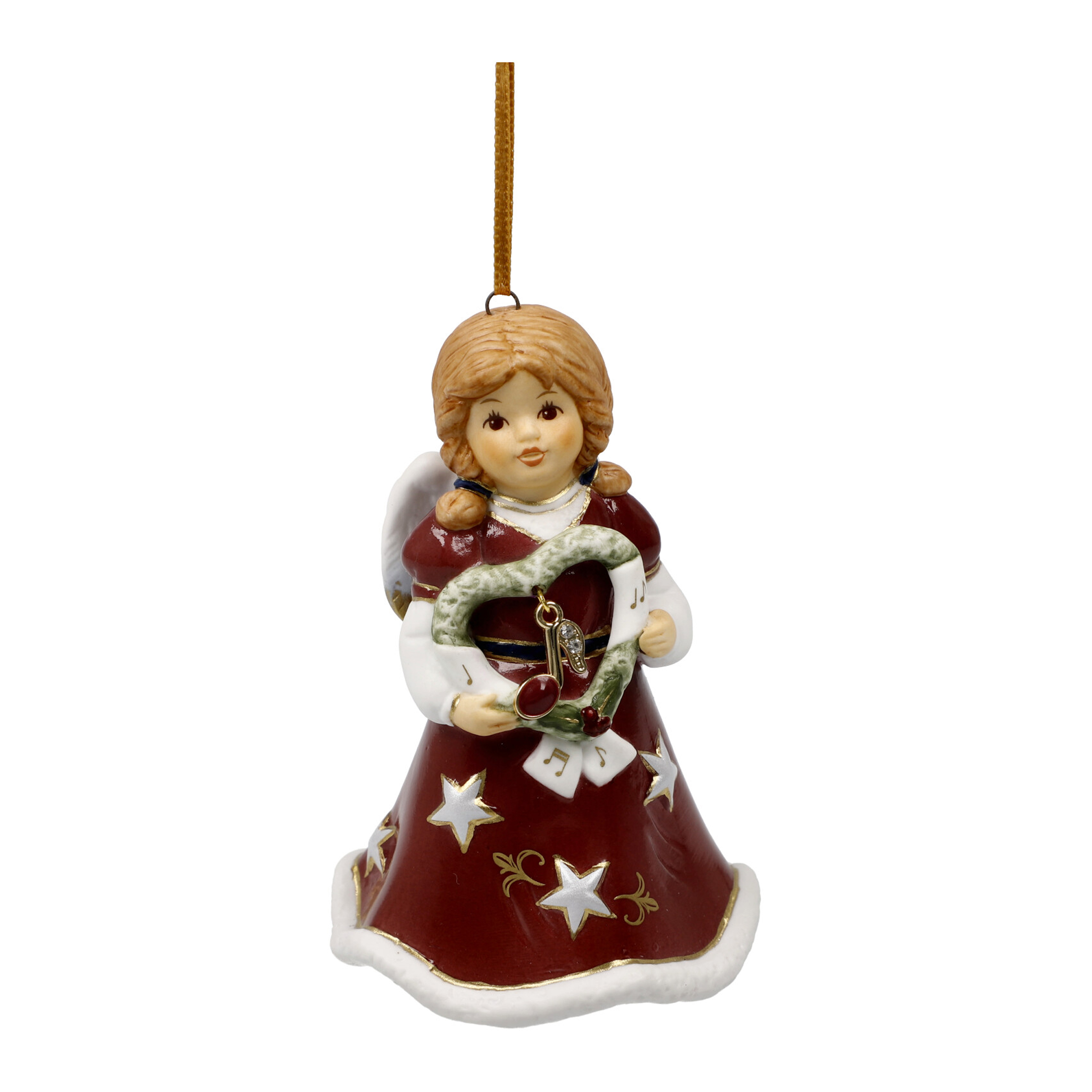 Goebel Årsängel / Prydnadsklocka - Julgransdekoration 2023 - Cordial Christmas Melody 