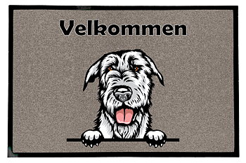 Dørmatte Irish Ulvhund 1 