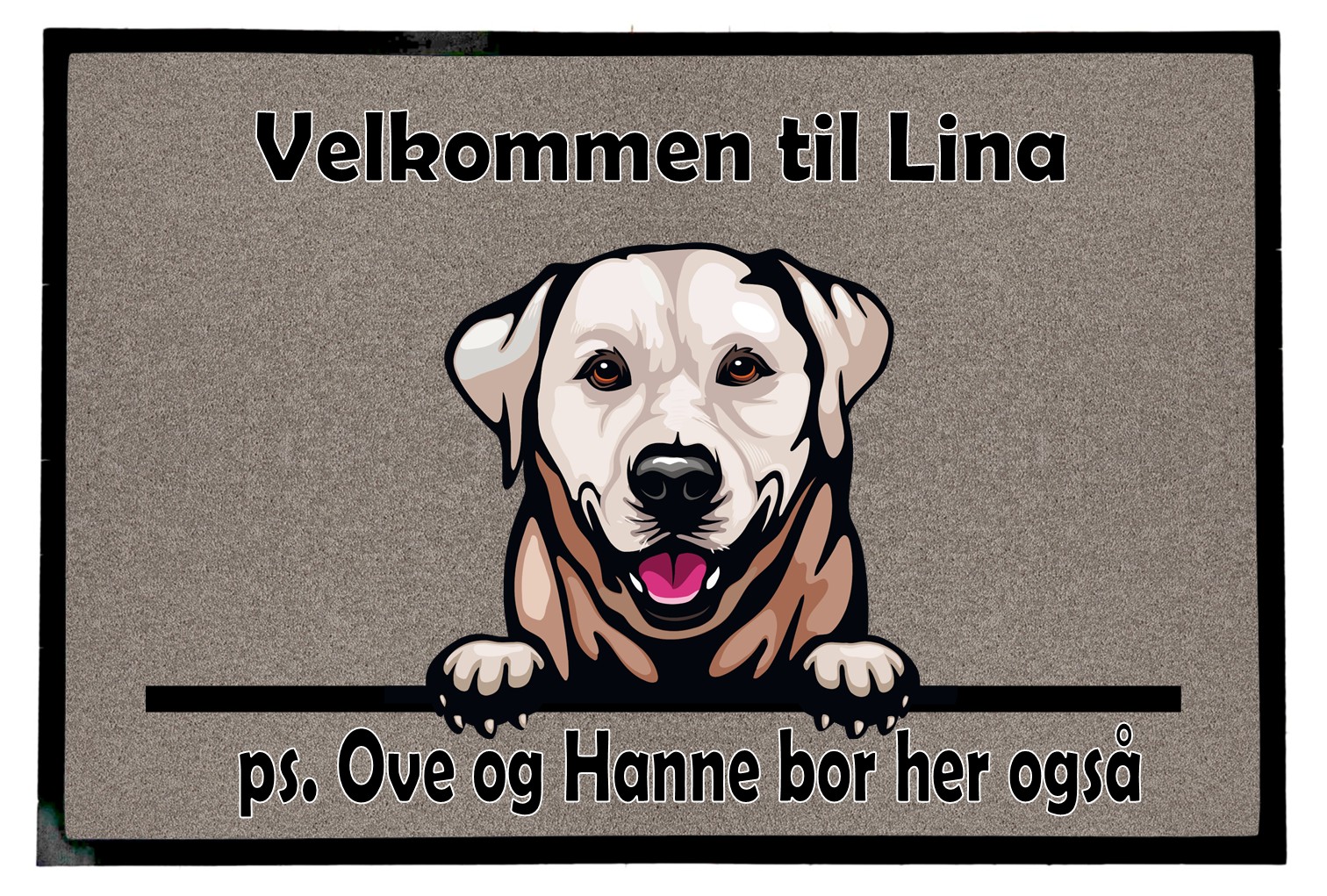 Dørmatte Labrador 2