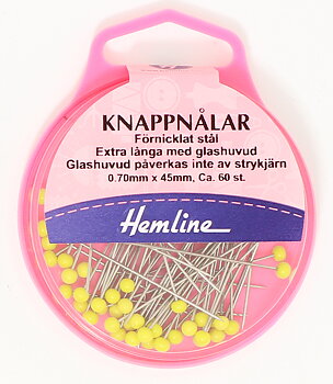 Quiltnålar 45mmx0,70mm ca 60st