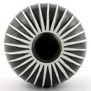 スティグ・リンドベリ　ドミノ(Domino)シリーズ  白黒の球形の花瓶  Vase 1954年 9cm (3)