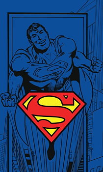 Superman Handduk 50cm