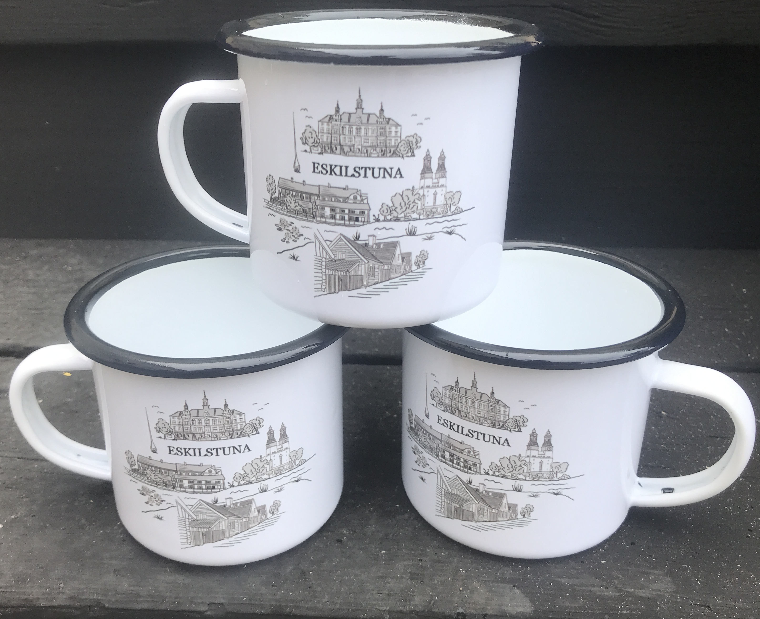 Eskilstuna Mugg Emalj 3,7dl