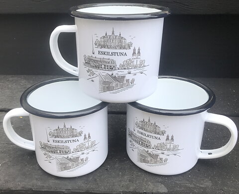 Eskilstuna Mugg Emalj 3,7dl