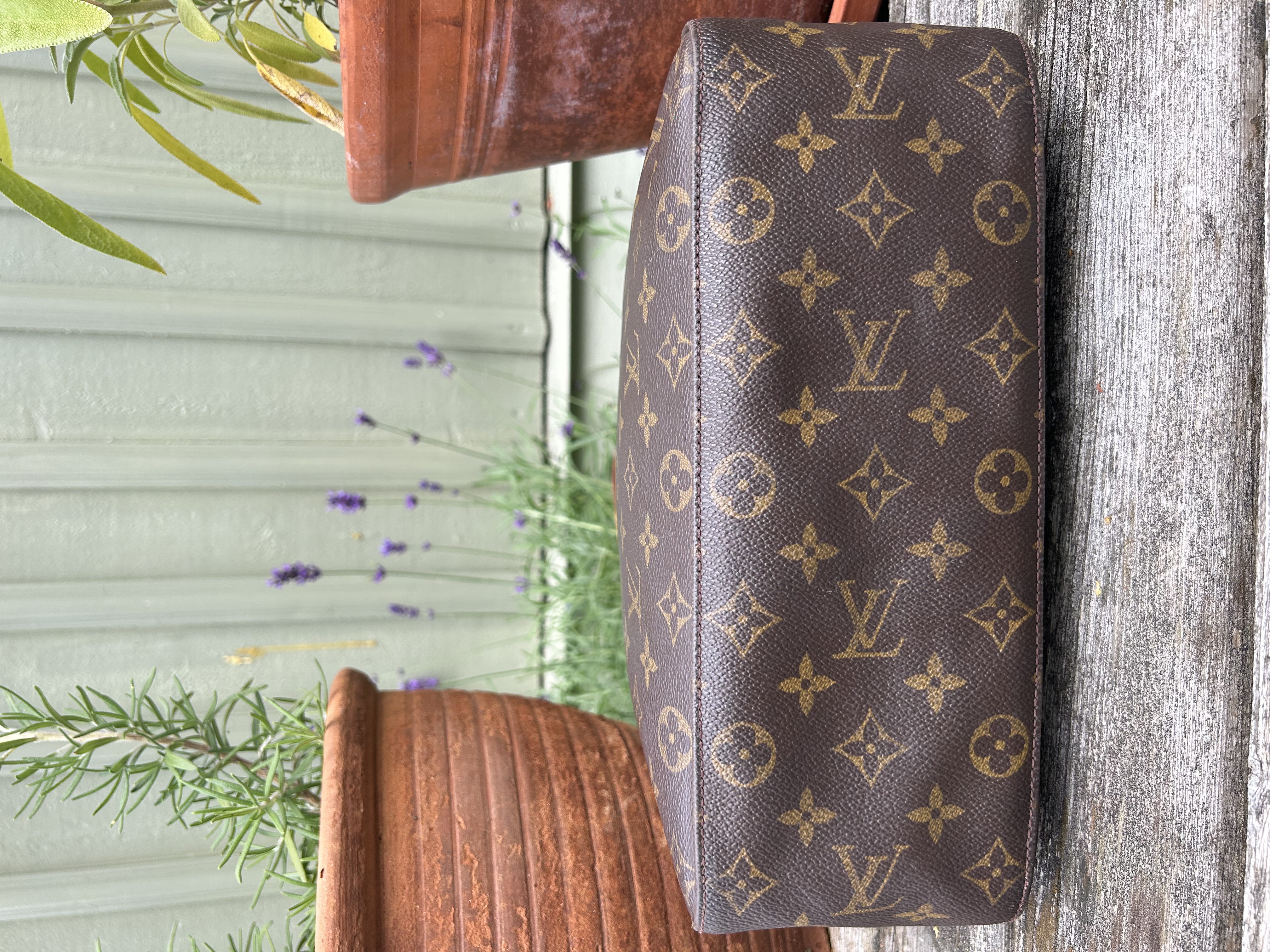 Louis Vuitton Monogram Ab Looping Gm