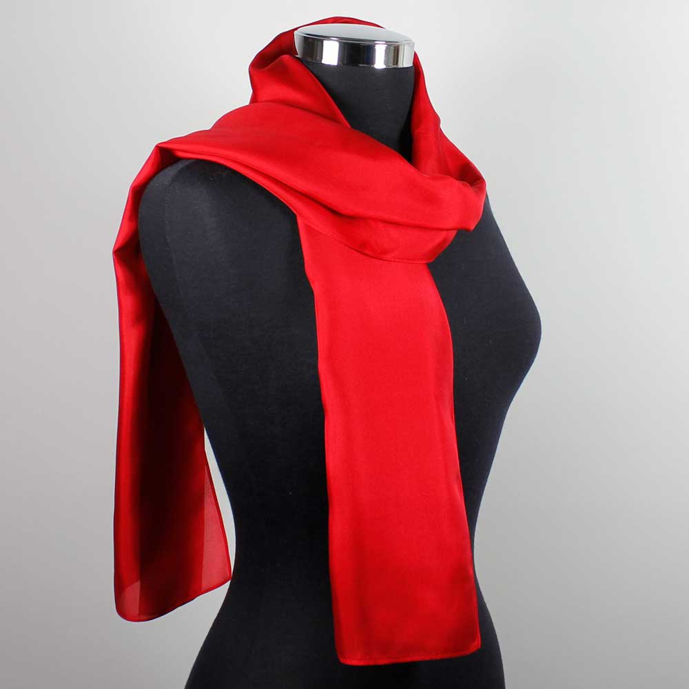 Kungsblå  Sidenscarf Isa - 3