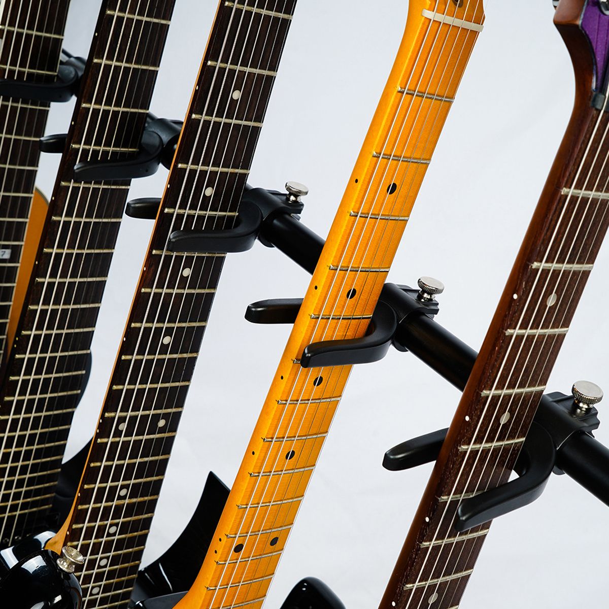 Guitto GGS-11 gitarrstativ för 7 instrument - 5