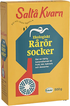 Eko. Jaggery / Rårörsocker 500g , Saltå Kvarn