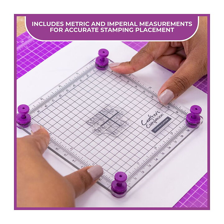Crafters Companion - Stamping Platform 4x4