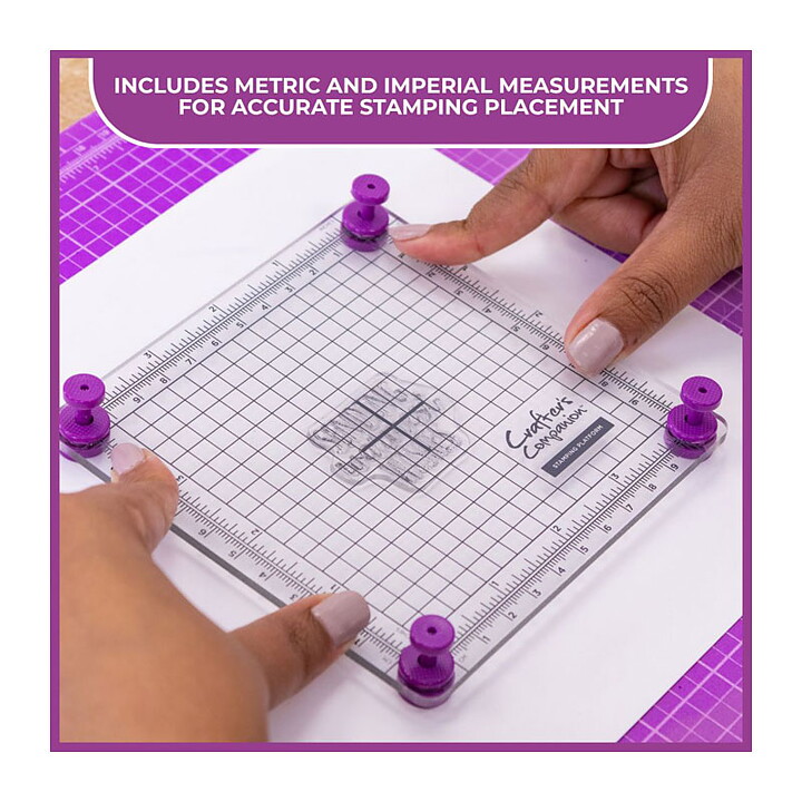 Crafters Companion - Stamping Platform 4x4