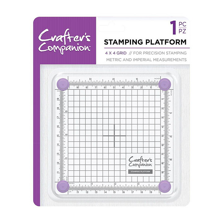 Crafters Companion - Stamping Platform 4x4