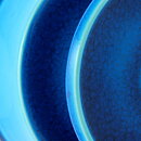 Stig Lindberg (Lazur 1970) Turquoise Segmented Vase 11/8 cm