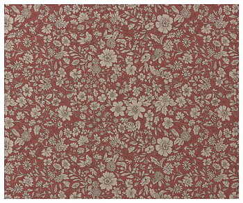 Maileg - Presentpapper Blossom 10 m, röd
