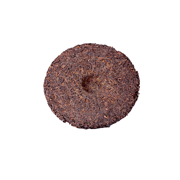 PU'ER TÉ Qi Zi Bing, rund kaka, ekologiskt, 355 g
