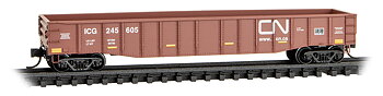 Gondola 50' steel side CN #245605