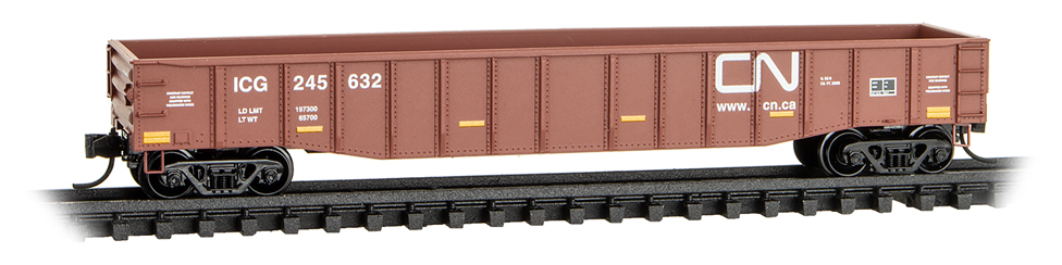 Gondola 50' steel side CN #245632