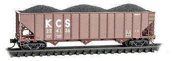 Hopper car 100 ton 3-bay KCS #224136
