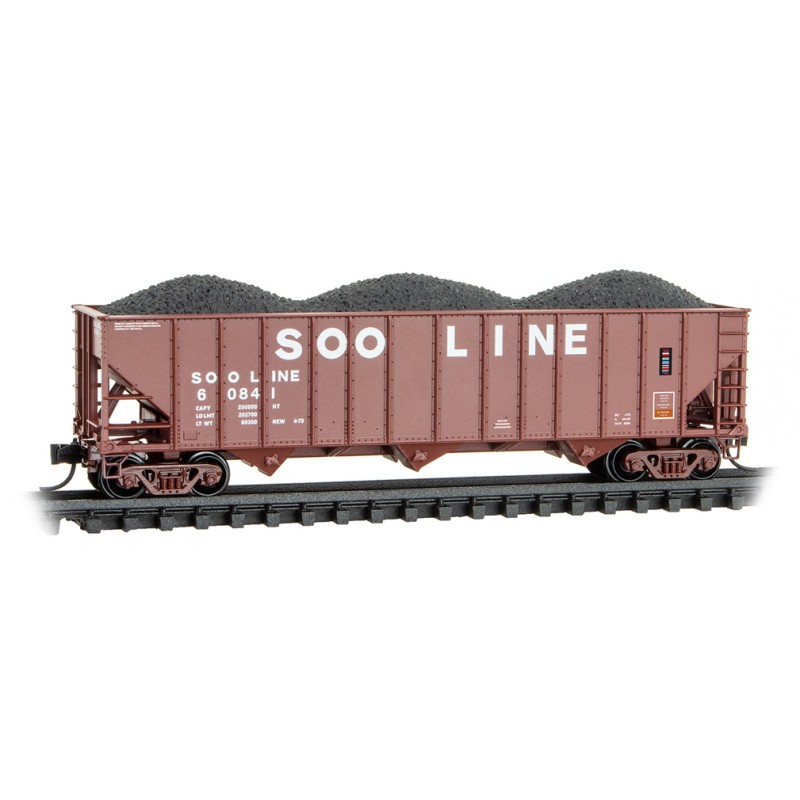 Hopper car 100 ton 3-bay SOO #60841
