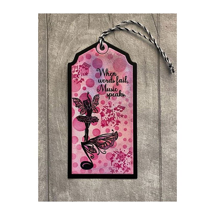 Fairy Hugs Clear Stamps - Musical Notes