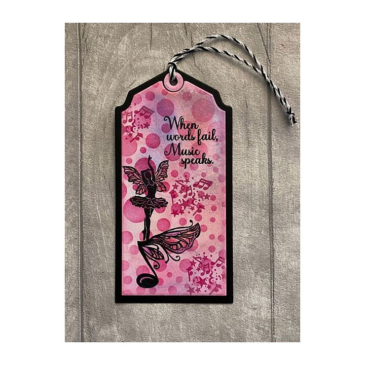 Fairy Hugs Clear Stamps - Musical Notes