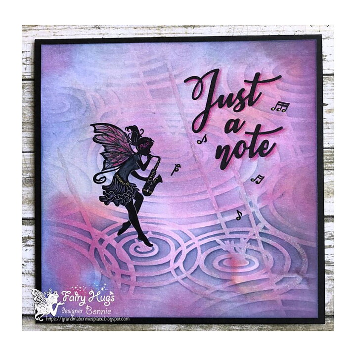 Fairy Hugs Clear Stamps - Musical Notes