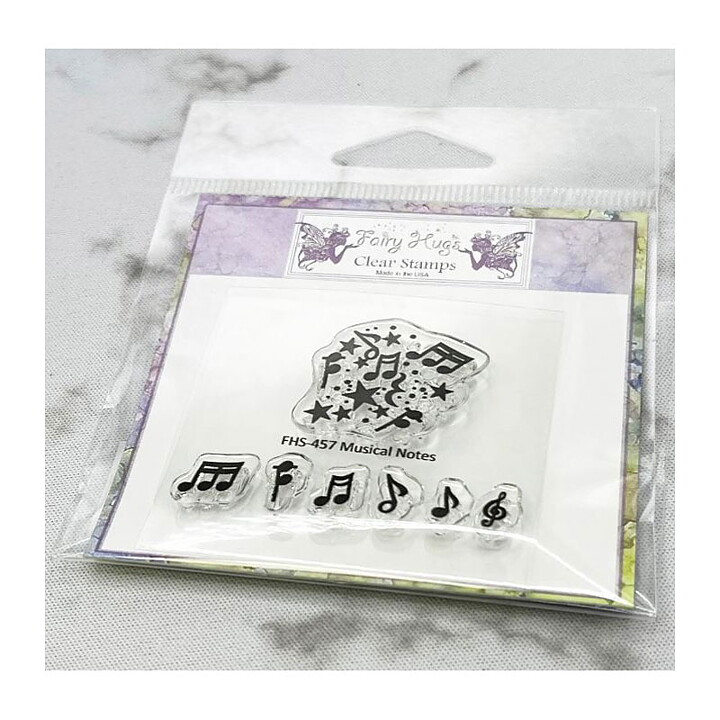 Fairy Hugs Clear Stamps - Musical Notes