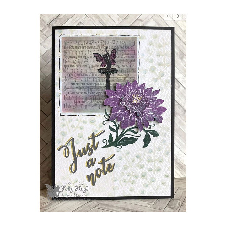 Fairy Hugs Clear Stamps - Music Poem