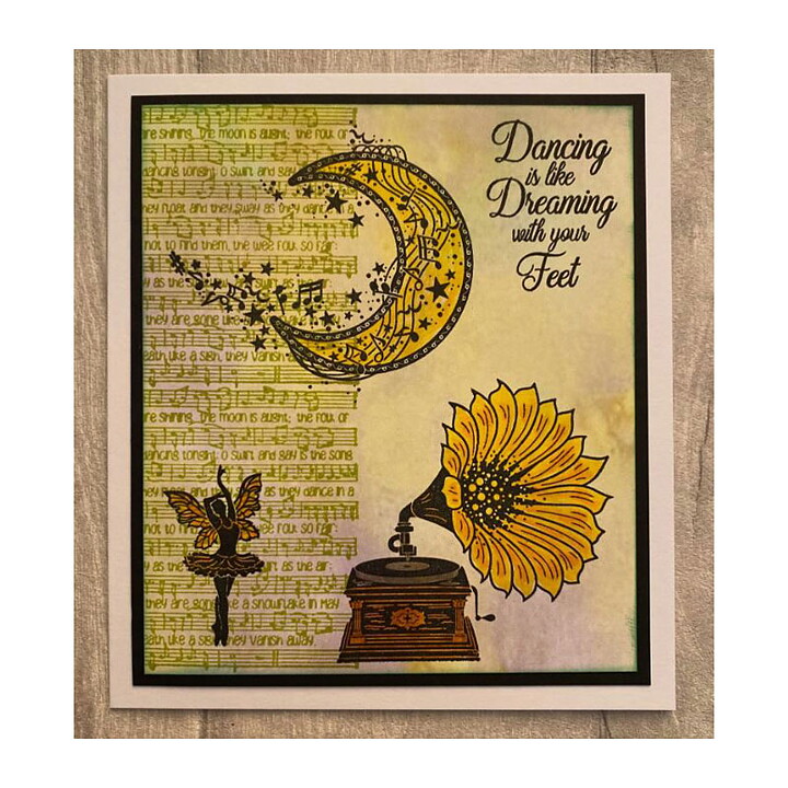 Fairy Hugs Clear Stamps - Music Poem