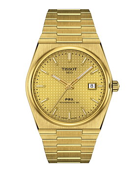 T137.407.33.021.00 Tissot PRX 40 Powermatic 80 guldpläterad pvd