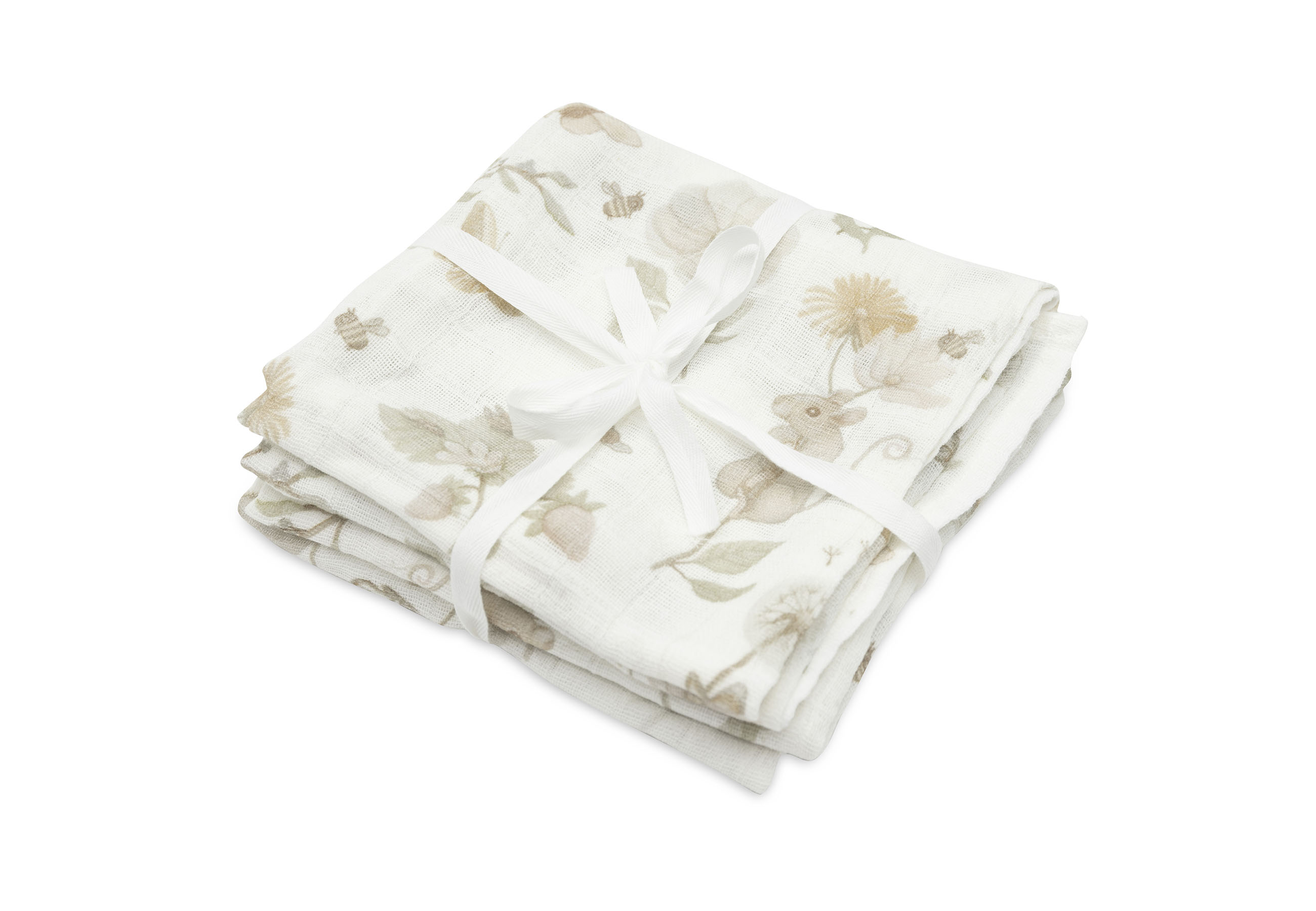 Jollein Muslinfilt 70x70cm Dreamy Mouse (2-pack) - 4