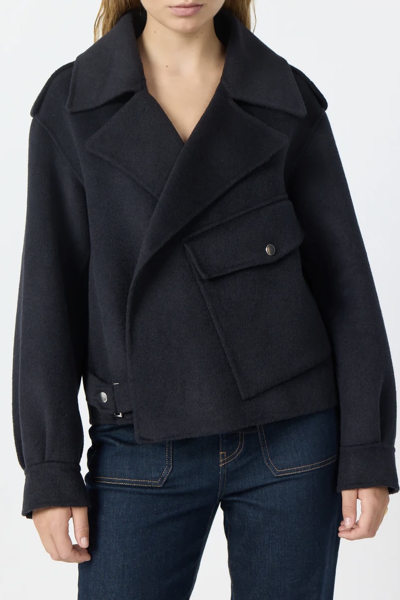 Leveté Room - Owa 20 Jacket Dark Navy - 2