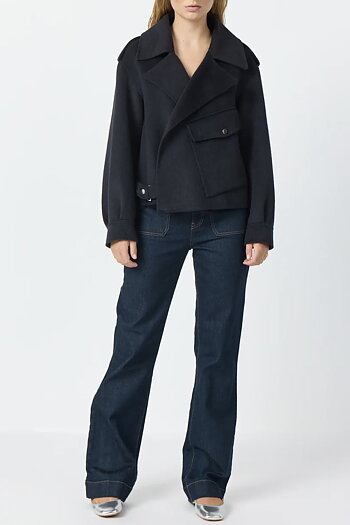 Leveté Room - Owa 20 Jacket Dark Navy