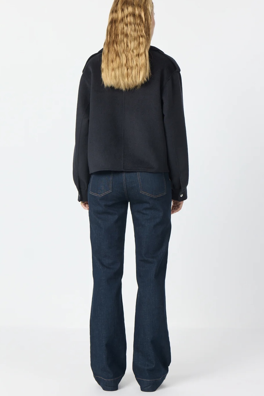 Leveté Room - Owa 20 Jacket Dark Navy - 8