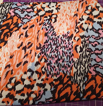 Leopard tryck i färgglada färger - badklädestyg