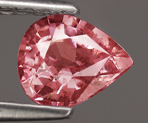 0,61 ct piedra preciosa de zafiro natural genuina padparadscha