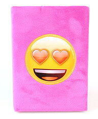 Soft notebook Pink with Emoji