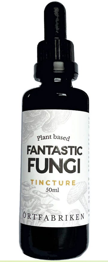 Fantastic Fungi Tinktur, Tre svampar | Chaga, Lion's Mane Shiitake | 50 ml