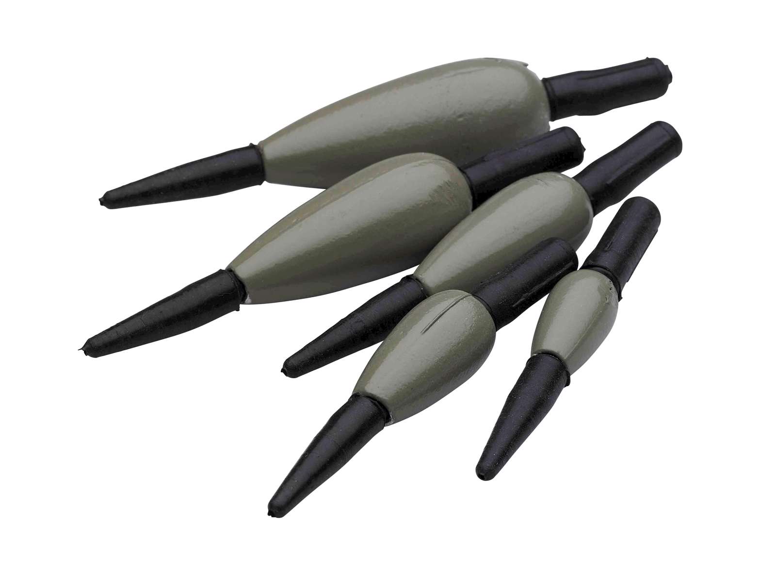 A versatile sinker that attaches to the line and provides even weight all the way to the bottom.