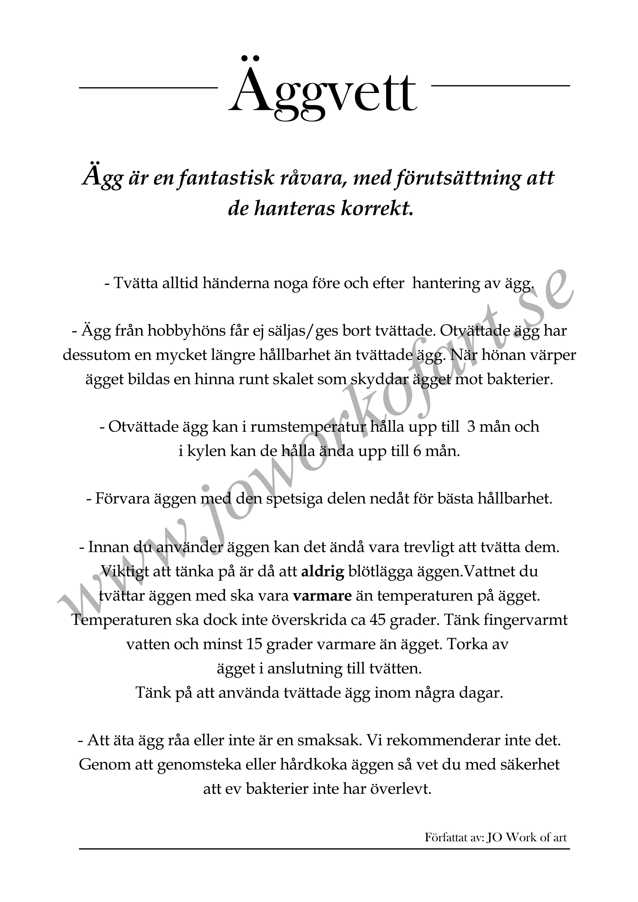 Äggvett A4 (Digital produkt) - 3