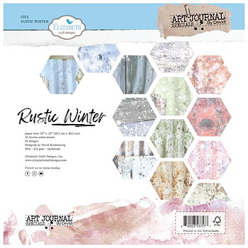 Elizabeth  -  Printed Cardstock - Rustic Winter 12x12