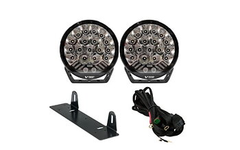 LED-Extraljuspaket 2-Pack V-Sight Roadking 9"
