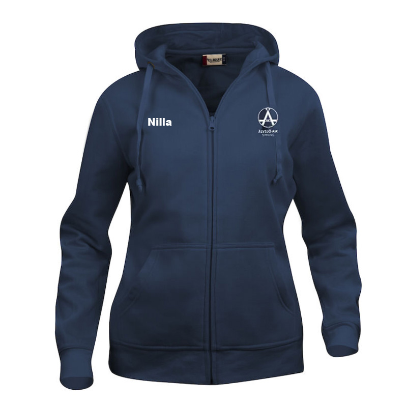 Hoodie Dam med blixtlås Älvsjö AIK - 4