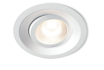 PLEJD DWN-01-W Downlight Tilt Vit IP44 2200-4000K