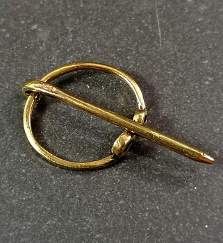 Vikingatida Ringspänne  - Slät -Liten