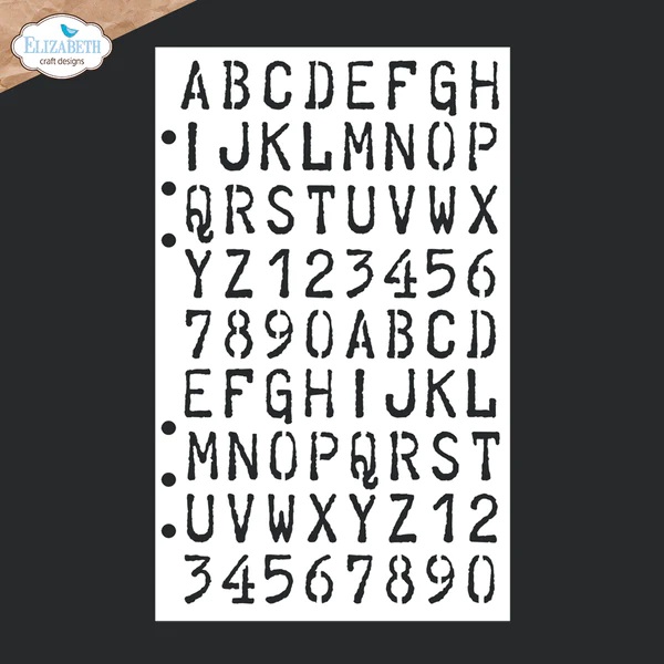 Elizabeth Craft - Planner Stencils 4 - 6