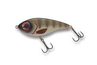 armada eyeswimmer 120mm 50g is a swimbait for large pike. incredibly easy to fish and can be fished shallow. belly zander