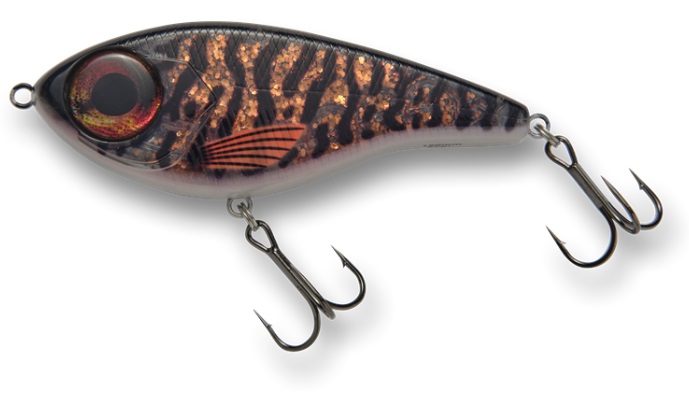 armada eyeswimmer 120mm 50g is a swimbait for large pike. incredibly easy to fish and can be fished shallow. burbot
