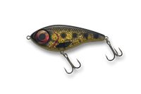armada eyeswimmer 120mm 50g is a swimbait for large pike. incredibly easy to fish and can be fished shallow. spotted bullhead