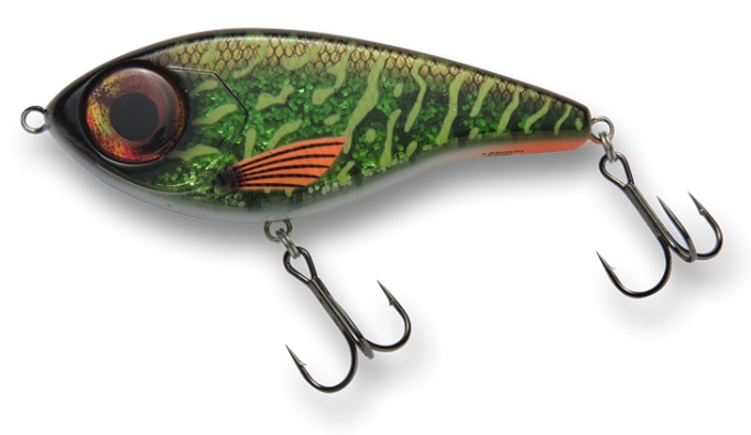 armada eyeswimmer 120mm 50g is a swimbait for large pike. incredibly easy to fish and can be fished shallow. pike 3d